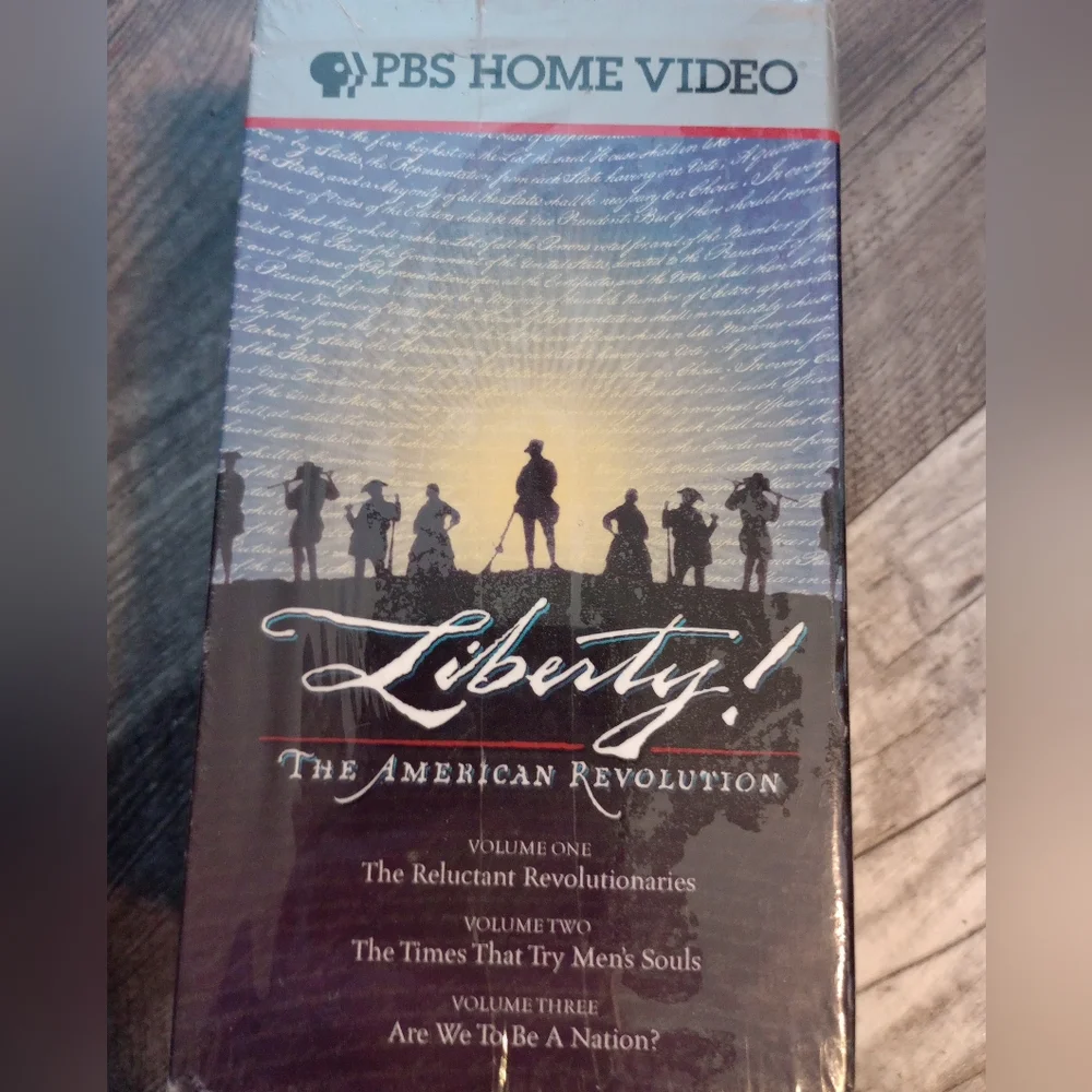 PBS | Media | Liberty The American Revolution 3 Volume Vhs Box Set ...